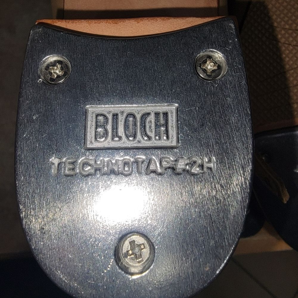Bloch Nib Leather Adult Tap-On Tap Shoes S0302L - Picture 8 of 14